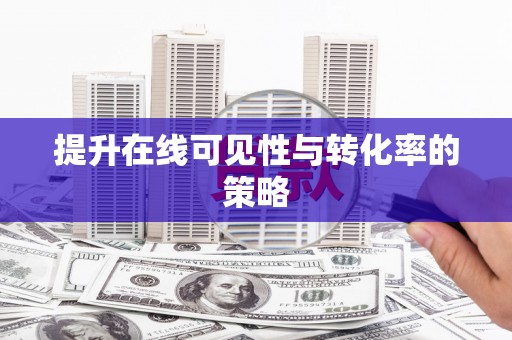 连州提升在线可见性与转化率的策略