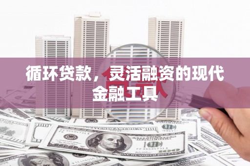 连州循环贷款，灵活融资的现代金融工具